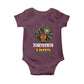 Afro Black Queen Juneteenth 1865 Baby Onesie