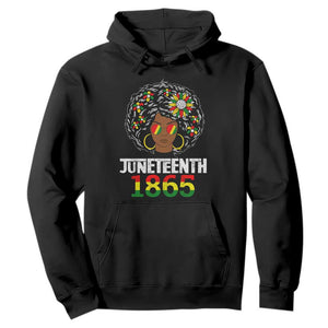 Afro Black Queen Juneteenth 1865 Hoodie