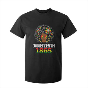 Afro Black Queen Juneteenth 1865 T Shirt For Kid