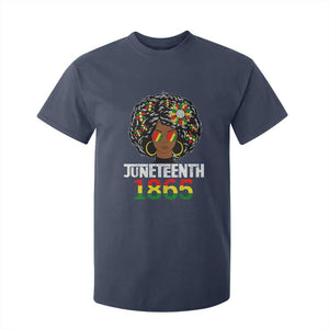 Afro Black Queen Juneteenth 1865 T Shirt For Kid