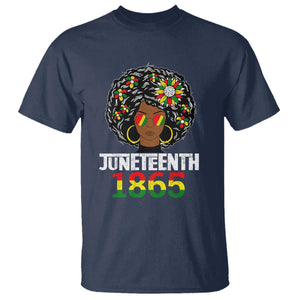 Afro Black Queen Juneteenth 1865 T Shirt