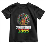 Afro Black Queen Juneteenth 1865 Toddler T Shirt