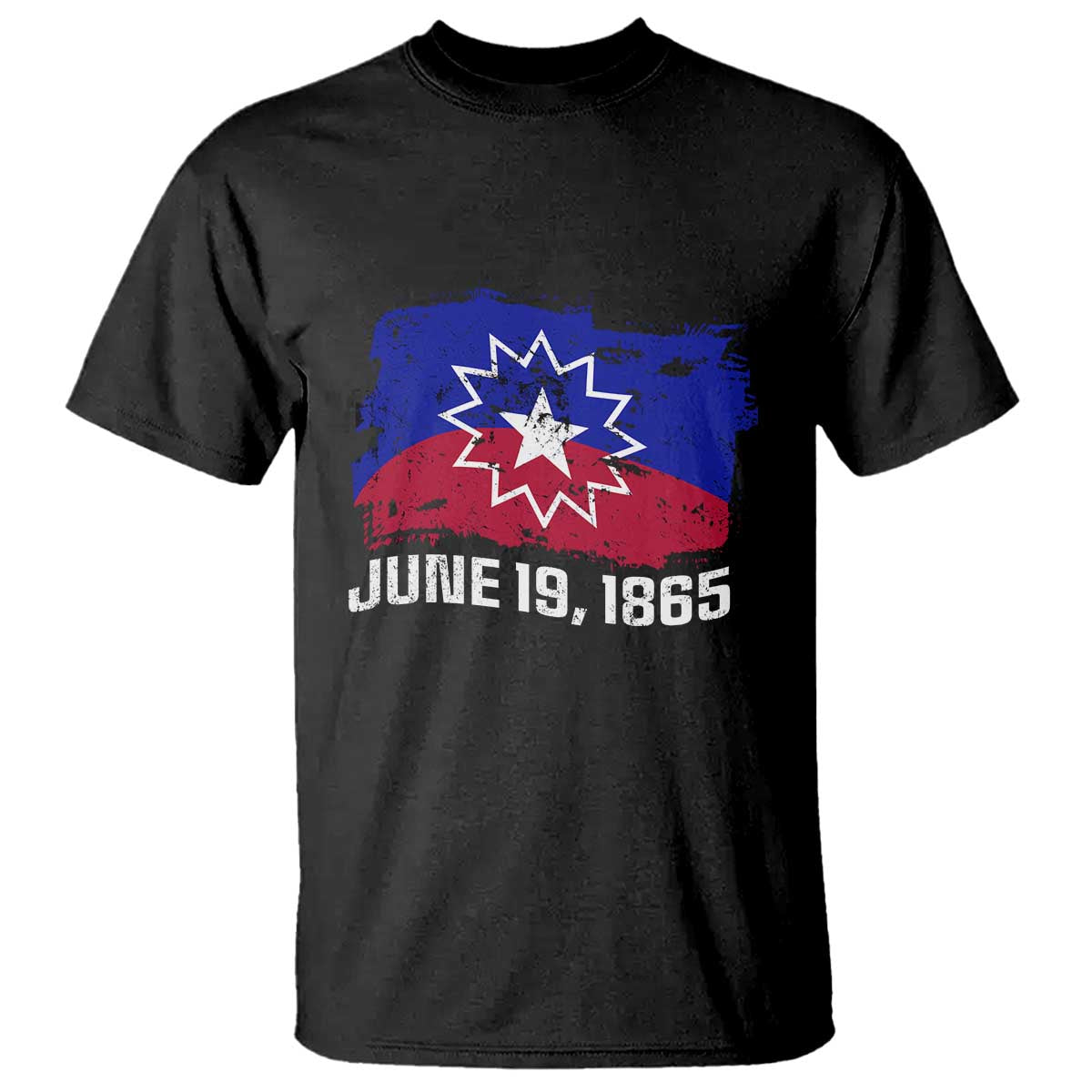Juneteenth Flag 1865 T Shirt Black Freedom Black History