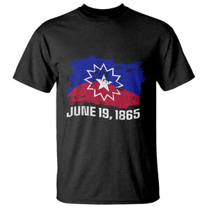 Juneteenth Flag 1865 T Shirt Black Freedom Black History