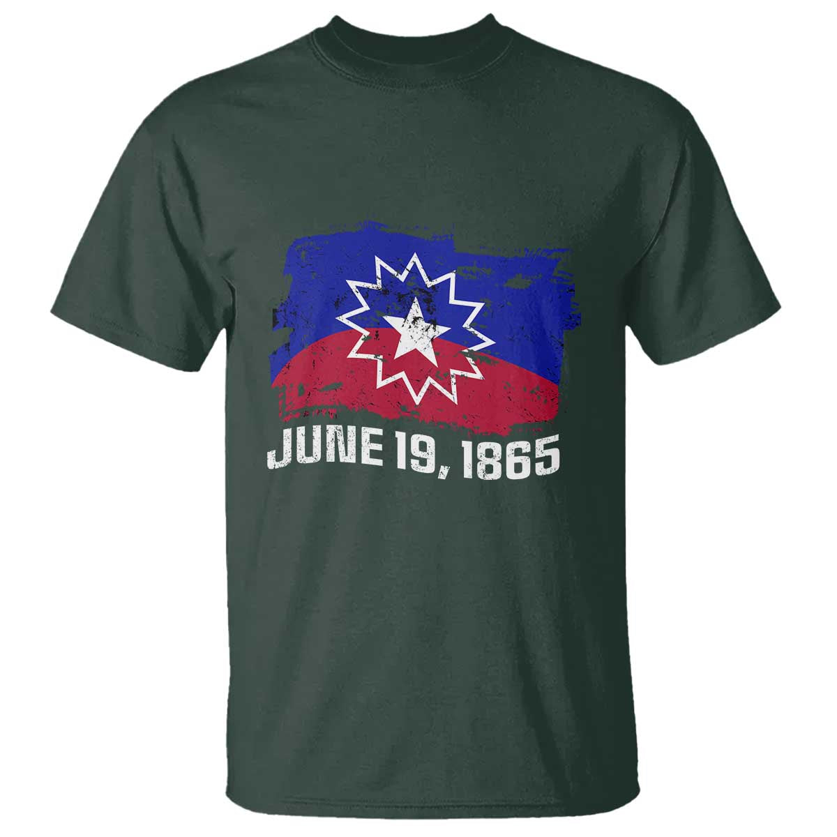 Juneteenth Flag 1865 T Shirt Black Freedom Black History