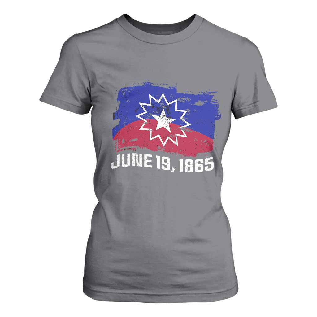 Juneteenth Flag 1865 T Shirt For Women Black Freedom Black History