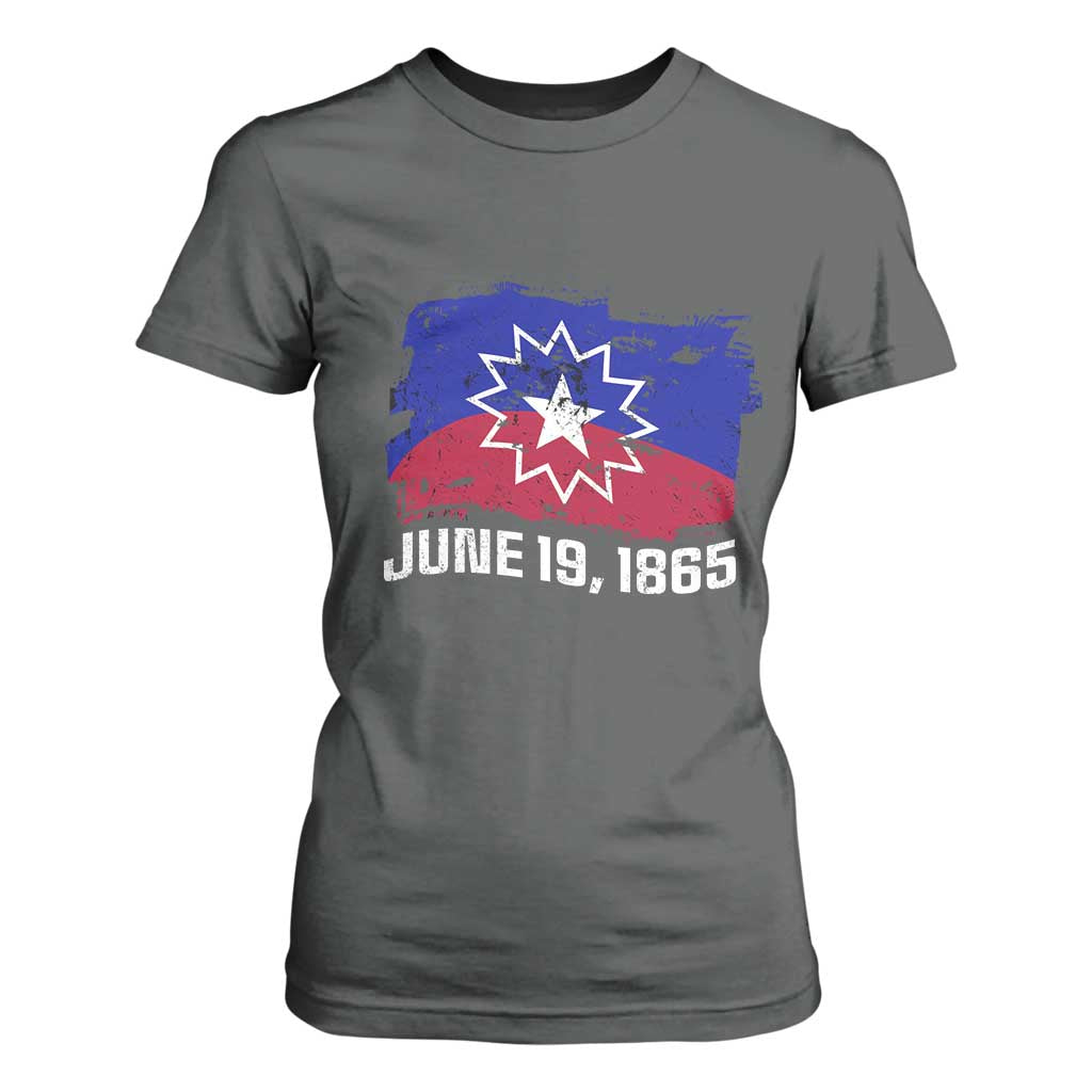 Juneteenth Flag 1865 T Shirt For Women Black Freedom Black History