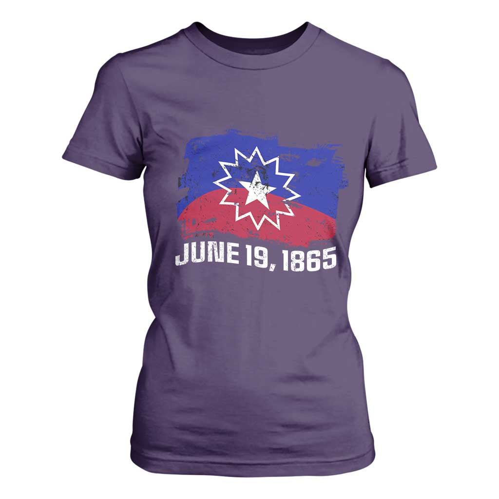 Juneteenth Flag 1865 T Shirt For Women Black Freedom Black History