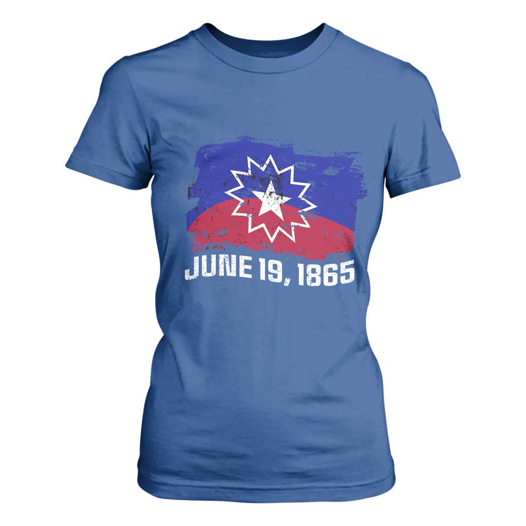 Juneteenth Flag 1865 T Shirt For Women Black Freedom Black History
