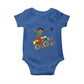 Funny Black History Baby Onesie African Kids Dabbing Black King In Monster Truck