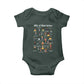 ABCs of Black History Pride Baby Onesie Juneteenth Black Freedom
