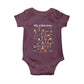 ABCs of Black History Pride Baby Onesie Juneteenth Black Freedom