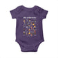 ABCs of Black History Pride Baby Onesie Juneteenth Black Freedom