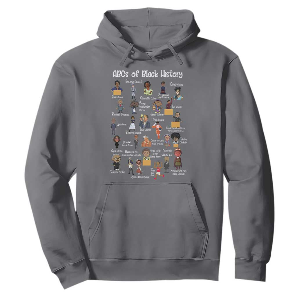ABCs of Black History Pride Hoodie Juneteenth Black Freedom