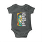 James Baldwin Graffiti Art Baby Onesie Juneteenth Black History Month