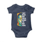 James Baldwin Graffiti Art Baby Onesie Juneteenth Black History Month