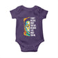 James Baldwin Graffiti Art Baby Onesie Juneteenth Black History Month