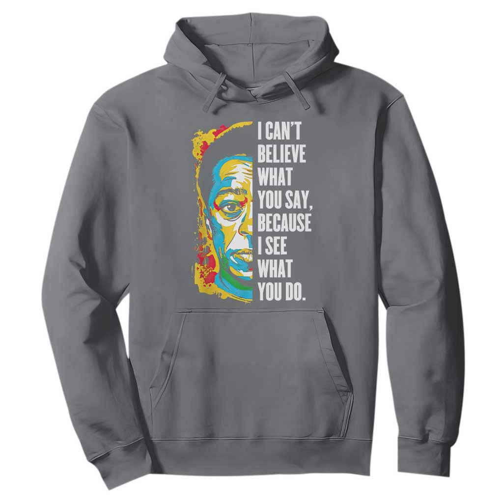 James Baldwin Graffiti Art Hoodie Juneteenth Black History Month