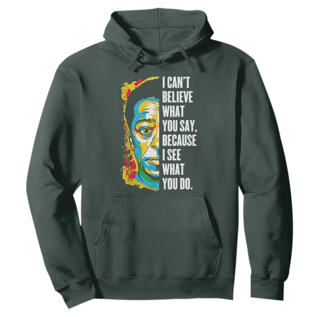 James Baldwin Graffiti Art Hoodie Juneteenth Black History Month