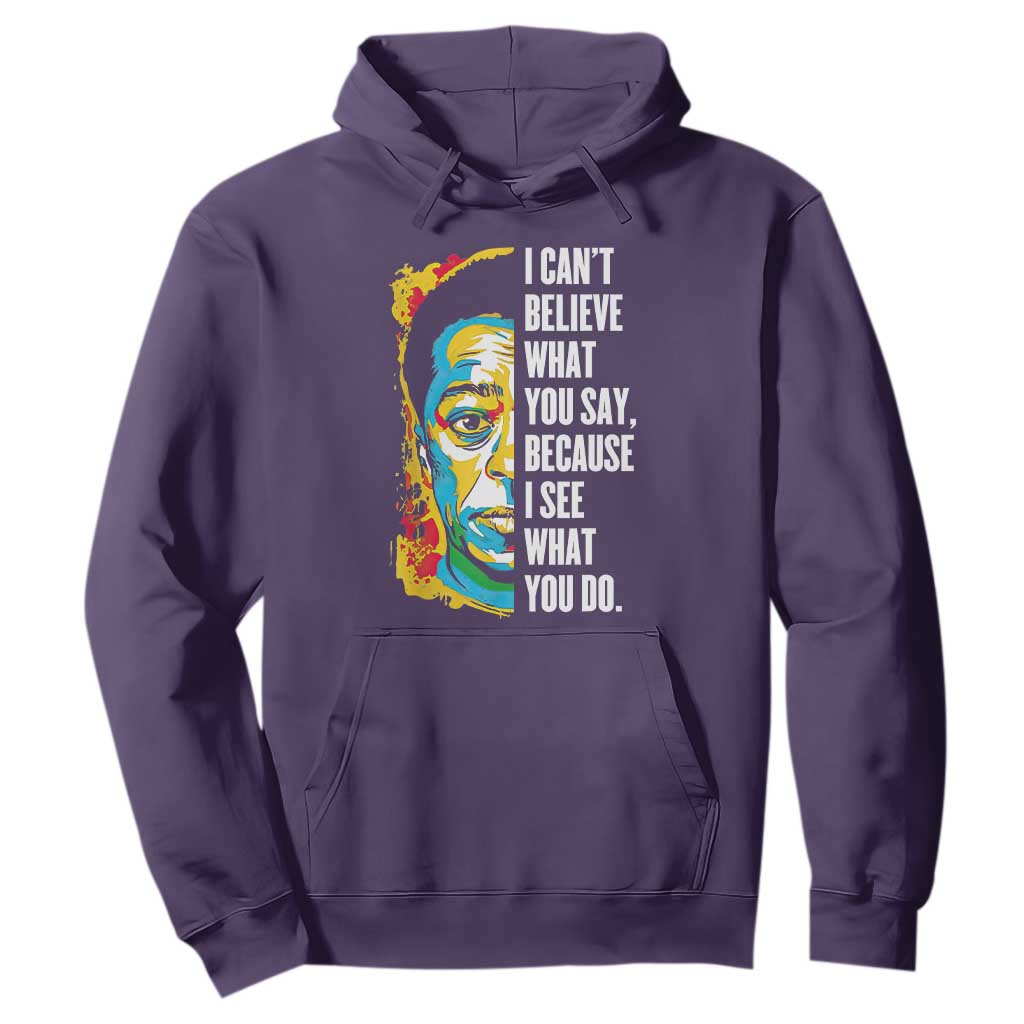 James Baldwin Graffiti Art Hoodie Juneteenth Black History Month
