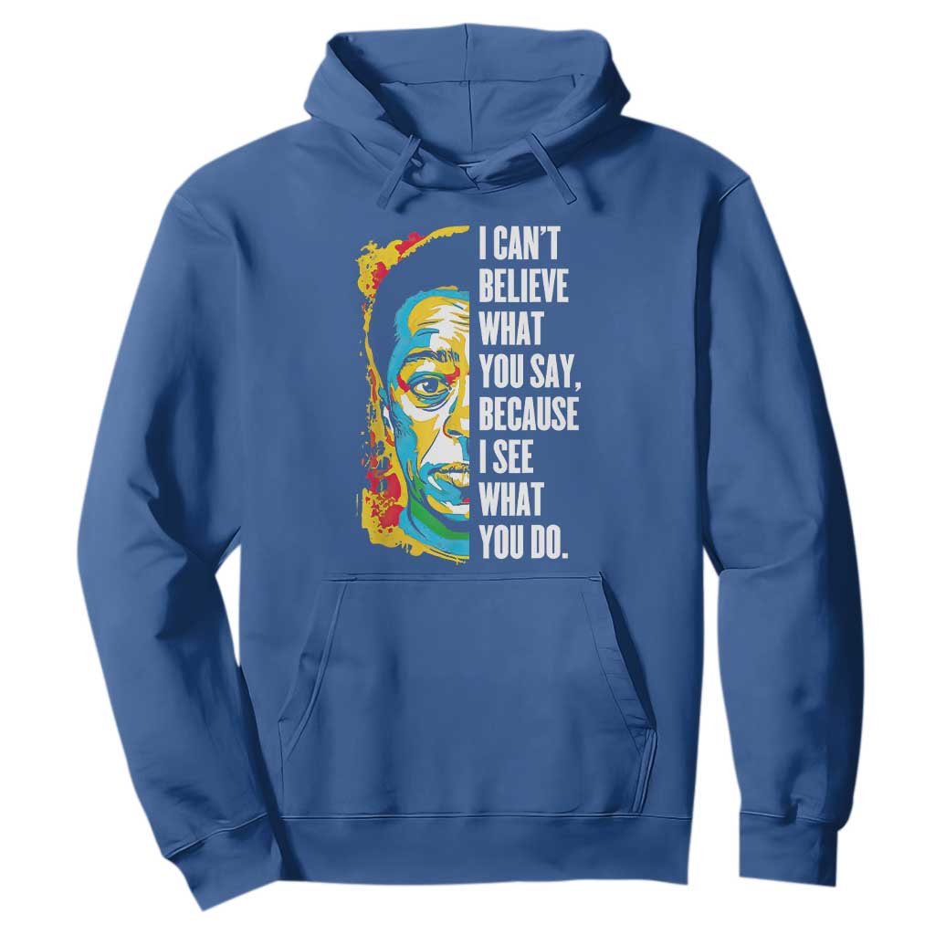 James Baldwin Graffiti Art Hoodie Juneteenth Black History Month
