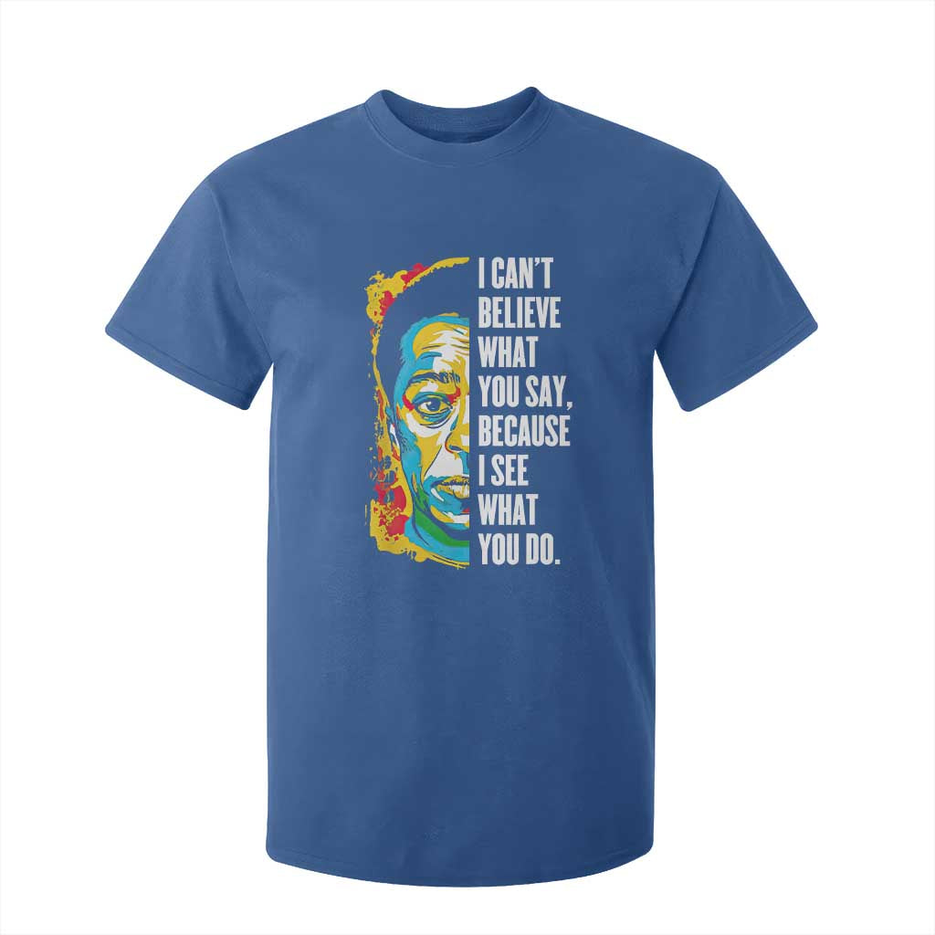 James Baldwin Graffiti Art T Shirt For Kid Juneteenth Black History Month
