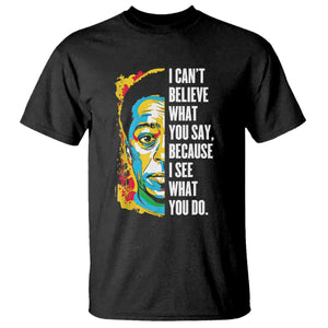 James Baldwin Graffiti Art T Shirt Juneteenth Black History Month