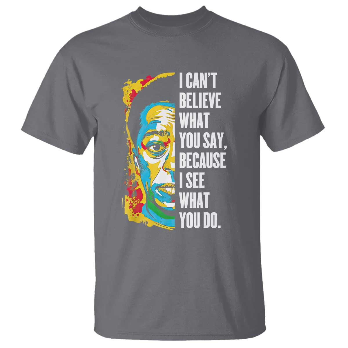 James Baldwin Graffiti Art T Shirt Juneteenth Black History Month