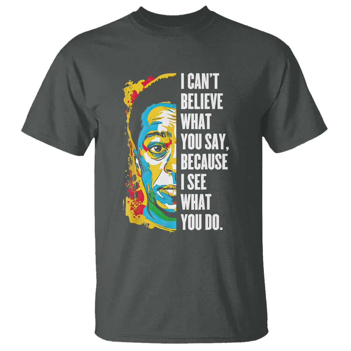 James Baldwin Graffiti Art T Shirt Juneteenth Black History Month