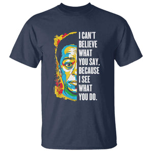 James Baldwin Graffiti Art T Shirt Juneteenth Black History Month