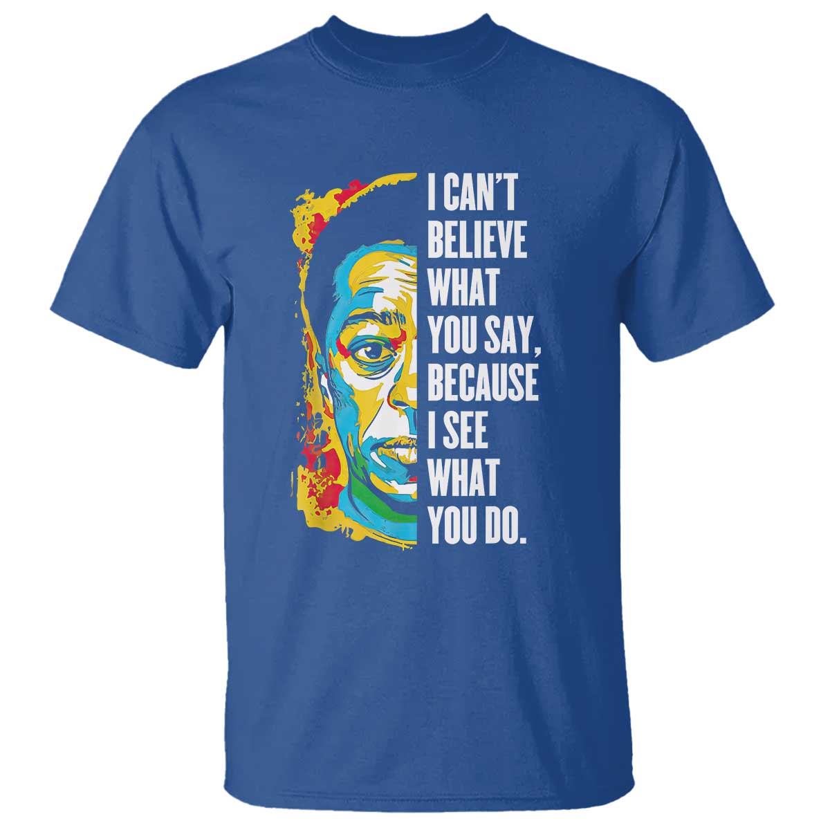 James Baldwin Graffiti Art T Shirt Juneteenth Black History Month