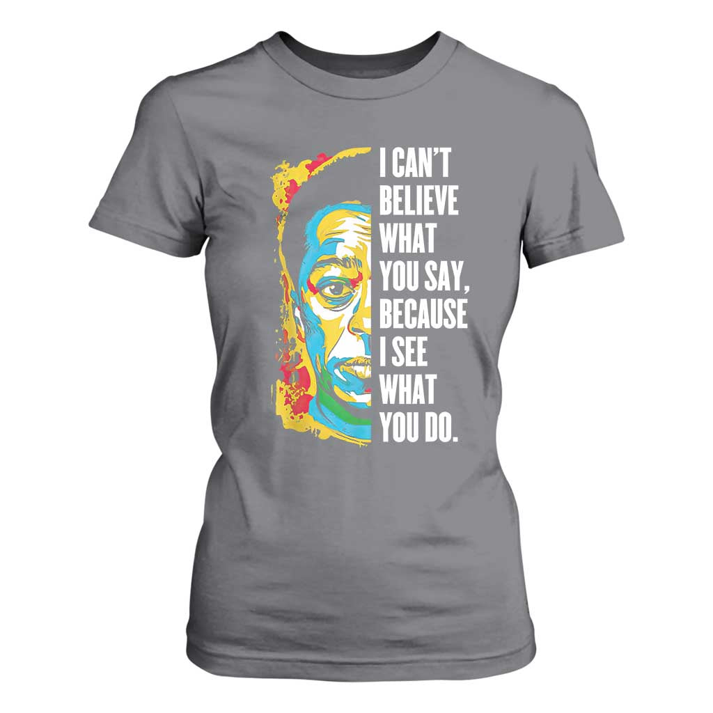 James Baldwin Graffiti Art T Shirt For Women Juneteenth Black History Month