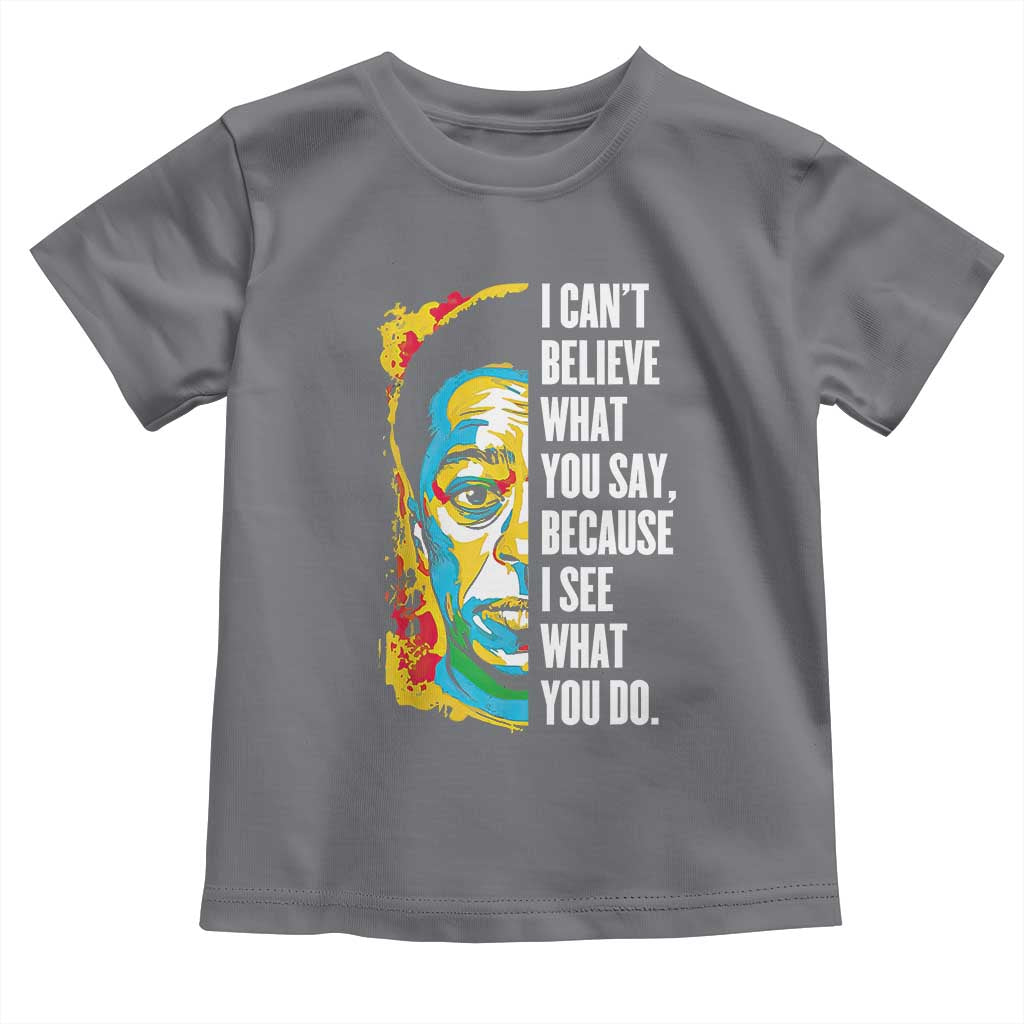 James Baldwin Graffiti Art Toddler T Shirt Juneteenth Black History Month