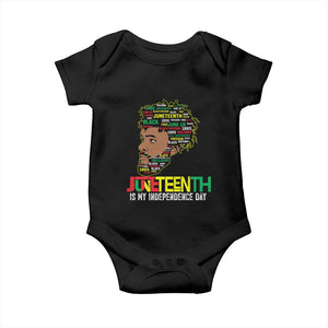 Juneteenth 1865 King Baby Onesie June 19th Black Freedom African American History