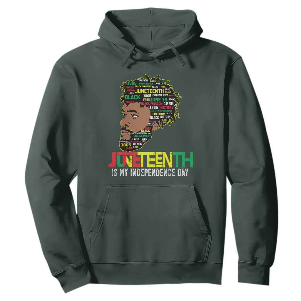 Juneteenth 1865 King Hoodie June 19th Black Freedom African American History