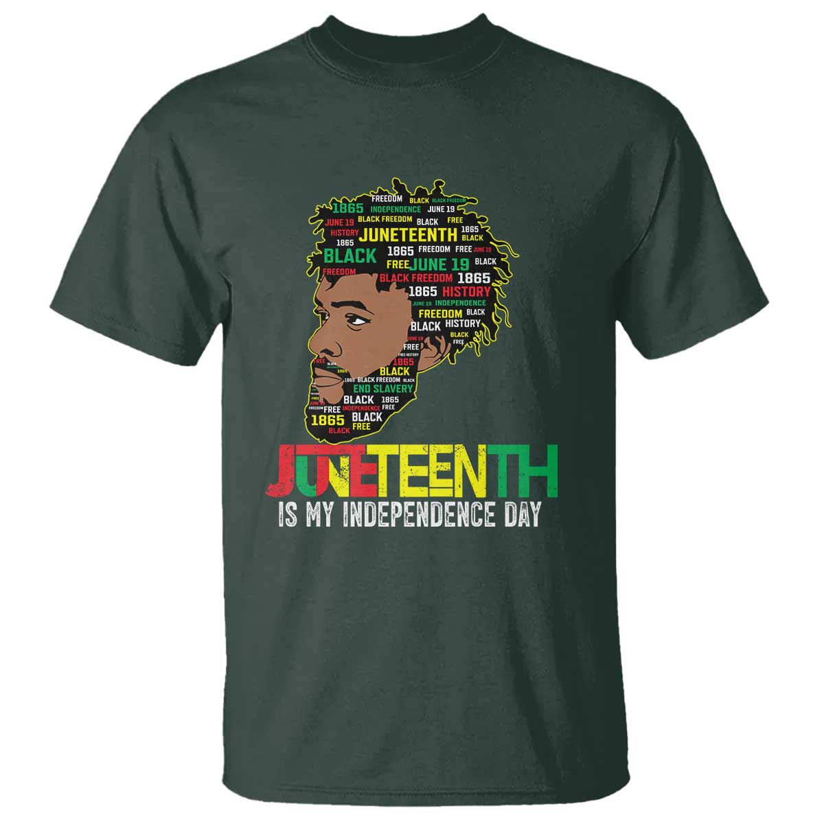 Juneteenth 1865 King T Shirt June 19th Black Freedom African American History