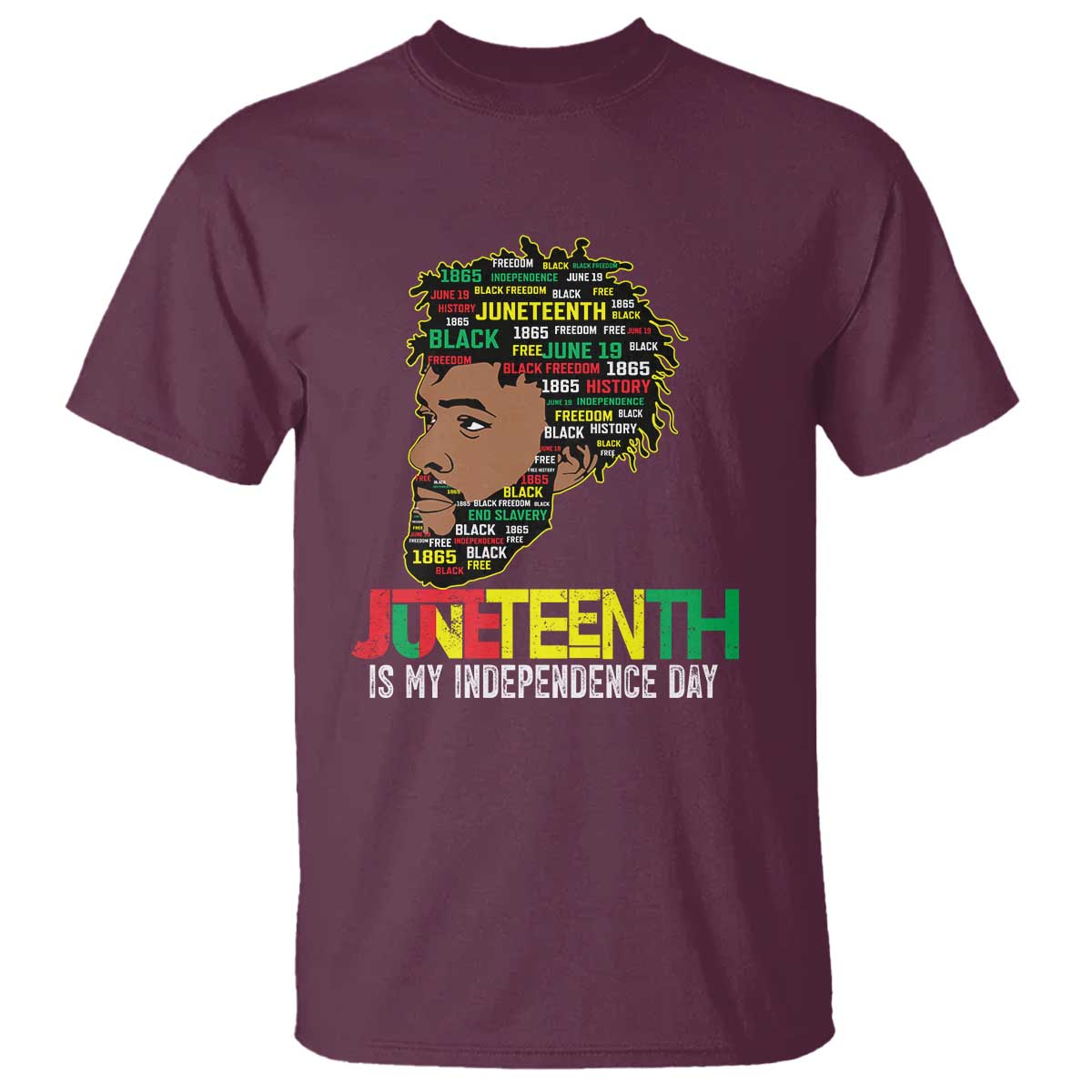 Juneteenth 1865 King T Shirt June 19th Black Freedom African American History