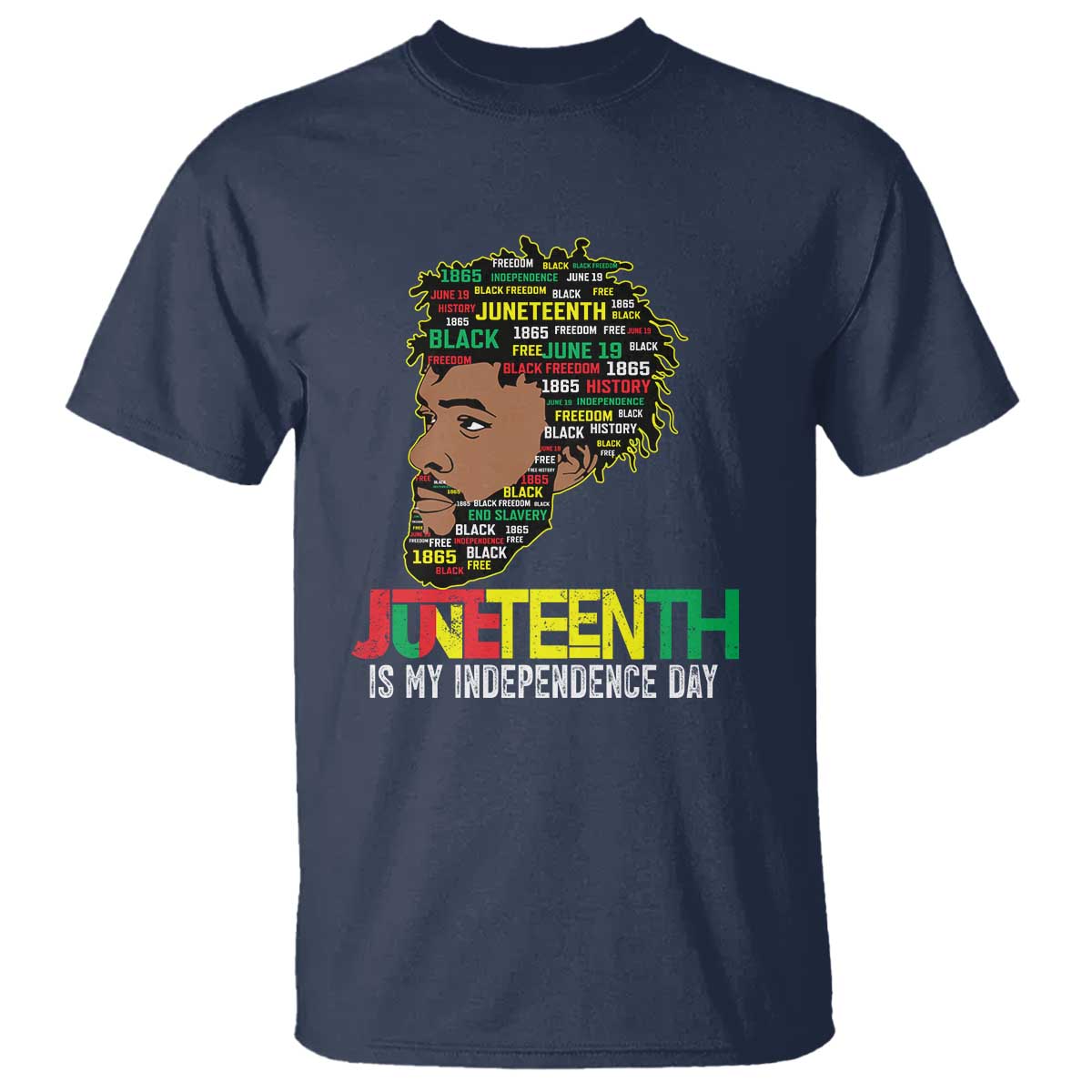Juneteenth 1865 King T Shirt June 19th Black Freedom African American History