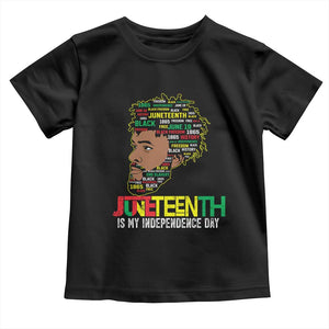 Juneteenth 1865 King Toddler T Shirt June 19th Black Freedom African American History