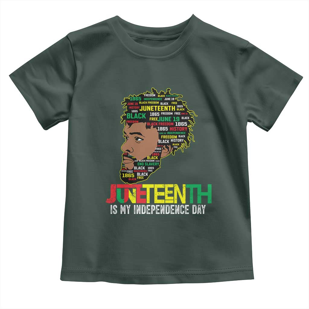 Juneteenth 1865 King Toddler T Shirt June 19th Black Freedom African American History