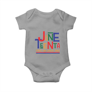 Free Ish Baby Onesie Juneteenth Celebration Since 1865 Retro