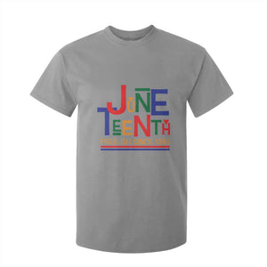 Free Ish T Shirt For Kid Juneteenth Celebration Since 1865 Retro