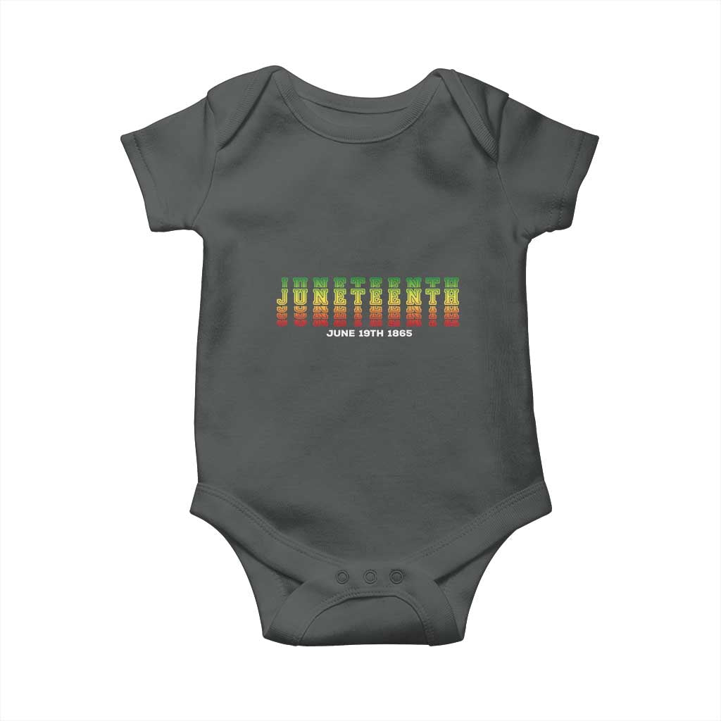 Juneteenth Is My Independence Day Baby Onesie