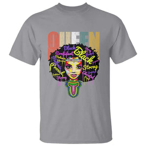 Black Queen T Shirt Proud Melanin Strong Educated Retro Vintage