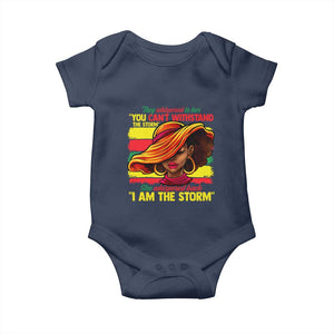 Proud Black African American Ladies Baby Onesie Black History Month