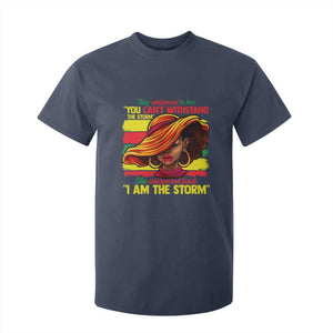 Proud Black African American Ladies T Shirt For Kid Black History Month