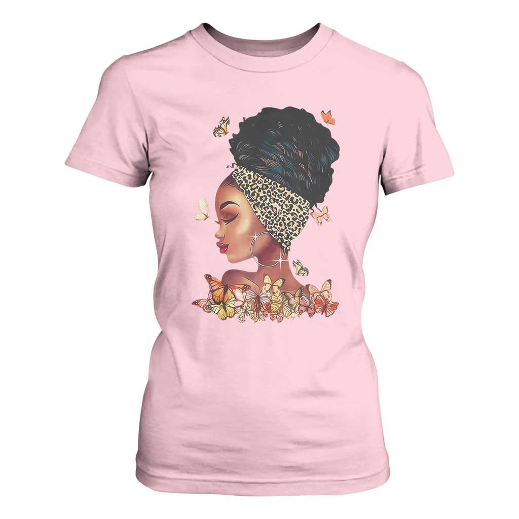 Black Girl Magic T Shirt For Women Afro Melanin Queen African American Women