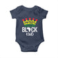 Juneteenth Black King Baby Onesie 1865 African Pride Black Power