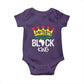 Juneteenth Black King Baby Onesie 1865 African Pride Black Power