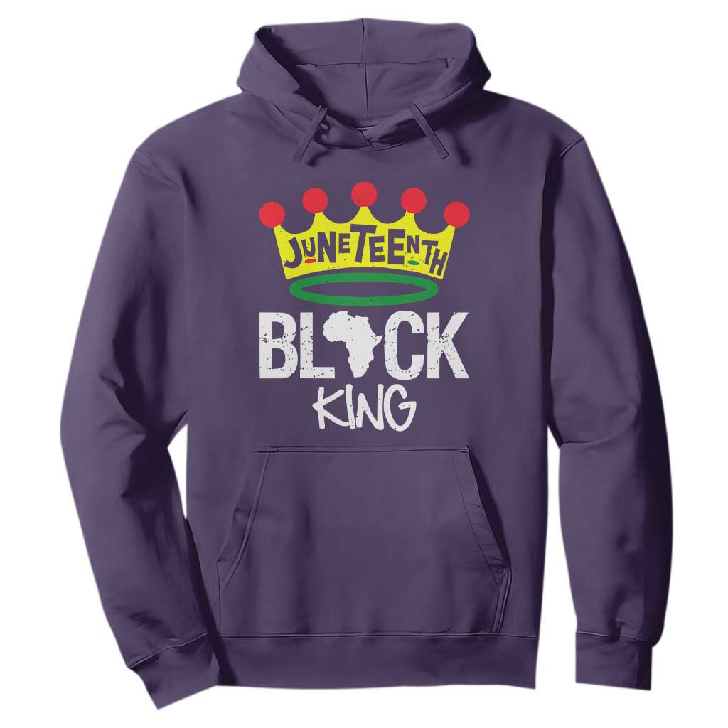 Juneteenth Black King Hoodie 1865 African Pride Black Power